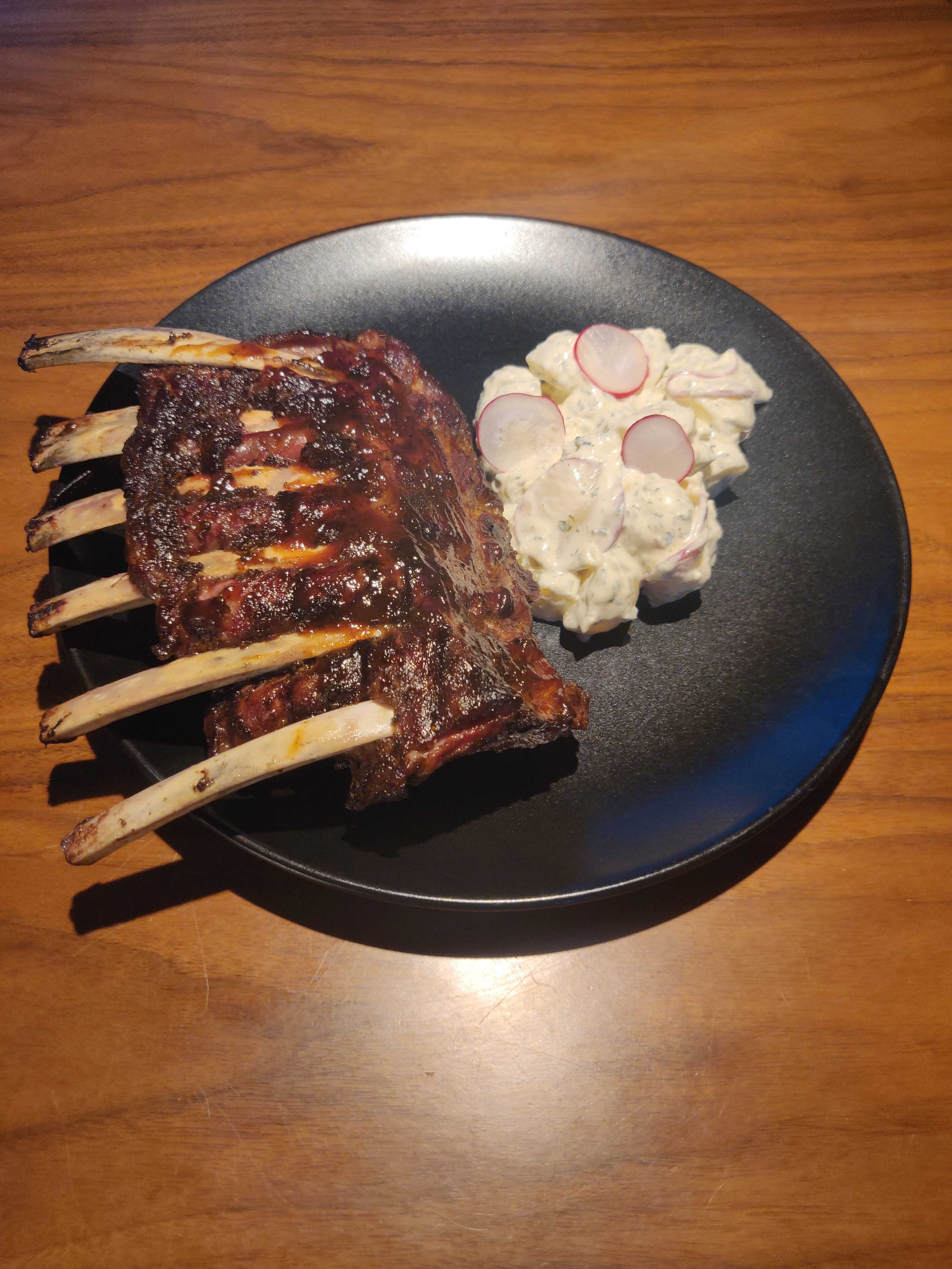 Spareribs i sous vide med kartoffelsalat 1