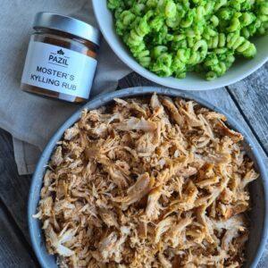 Pulled chicken fra tutti mad