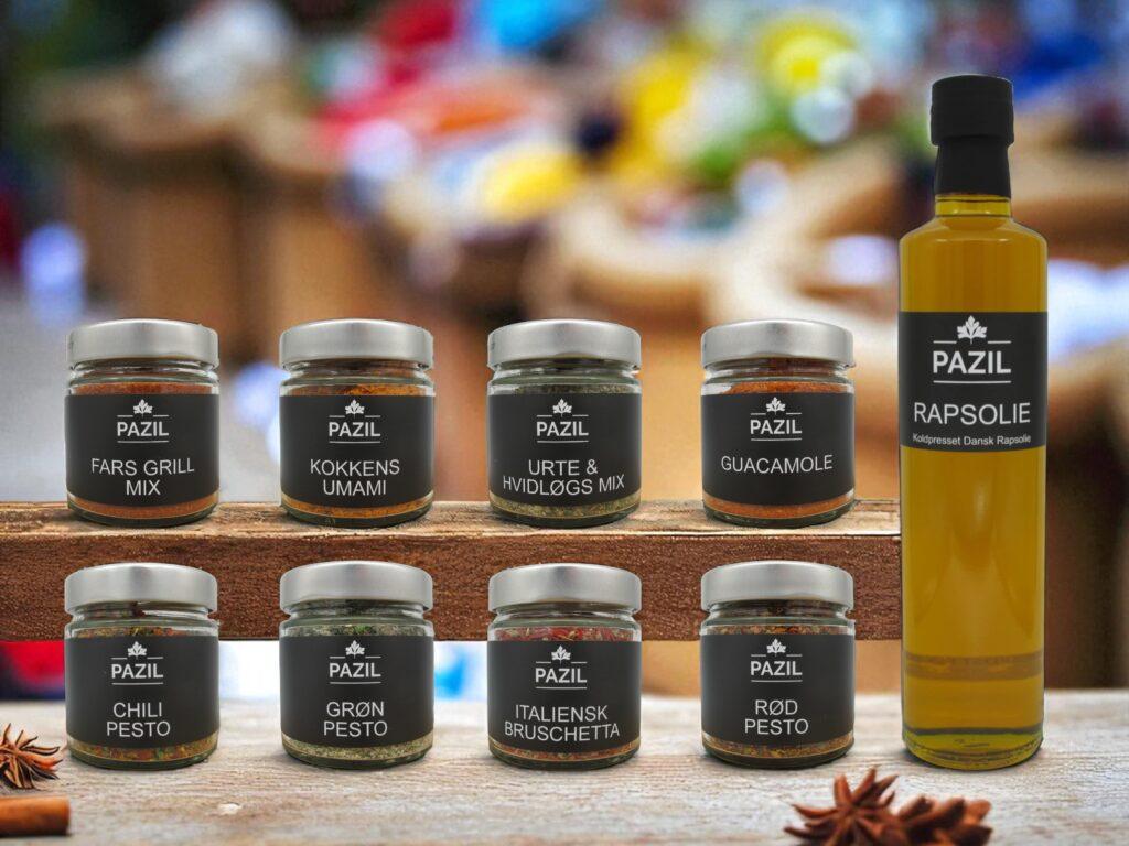 Preppekasse Balanceret | Pazil olie, pesto & krydderier til preppe