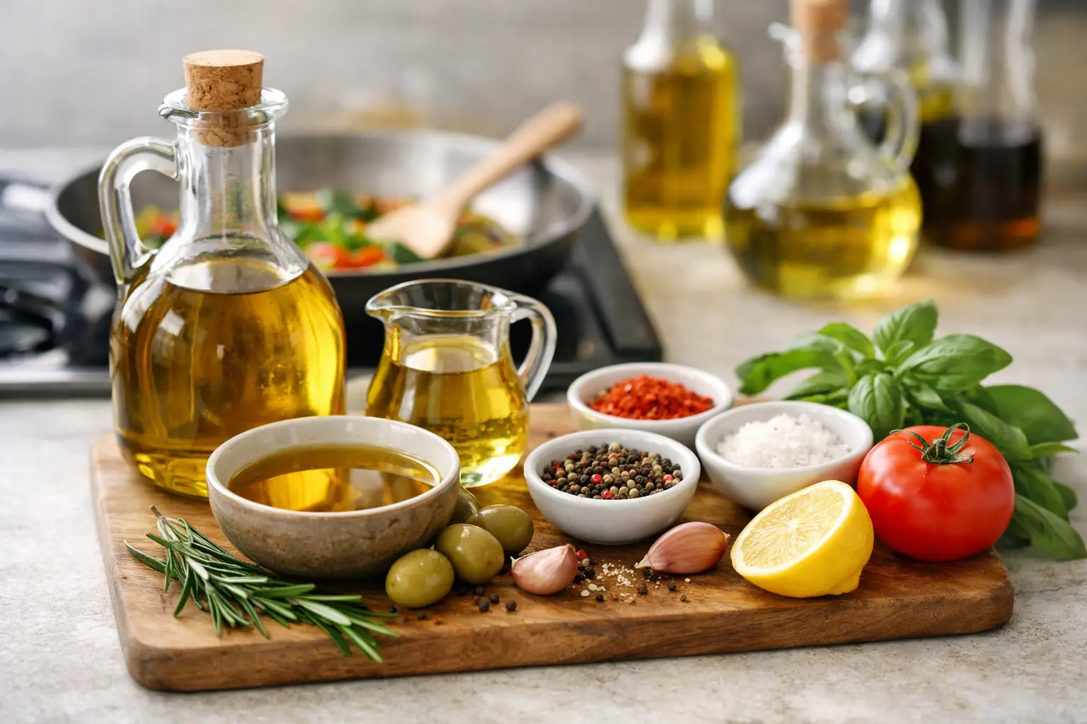 Guide til olie i madlavning for bedre smag